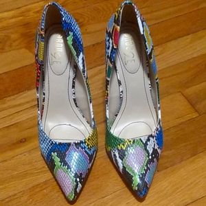 Multi- color heels